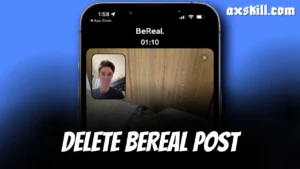 Delete BeReal Post