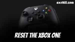 Reset the Xbox One